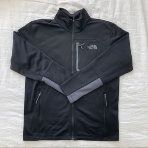 Men’s Black North Face Full Zip